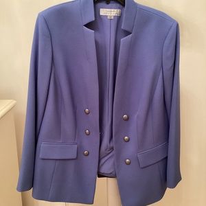 Tahari Women’s 14W Periwinkle Blazer/Jacket - New